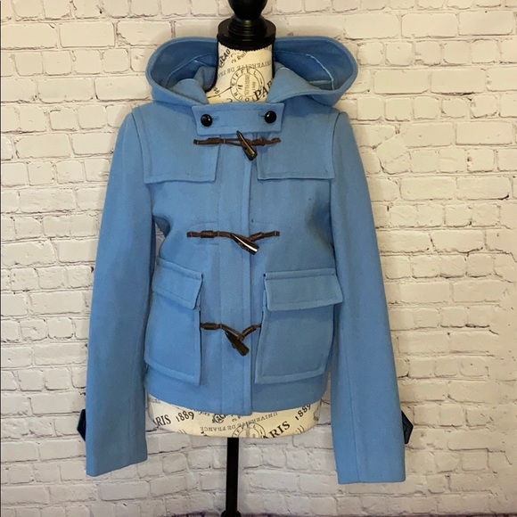 Polo Ralph Lauren Jackets & Blazers - Ralph Lauren Polo wool hooded duffle jacket blue S